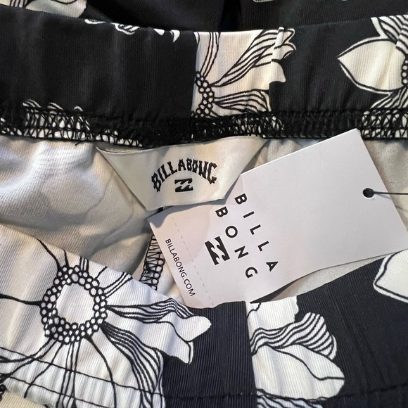 Billabong Hang Loose Floral Print High Rise Waist Boho Retro Flare Pant Nwt Sz L - Picture 8 of 9